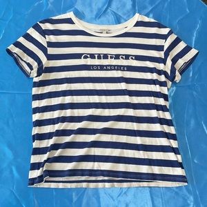 Horizontal Striped GUESS T-shirt